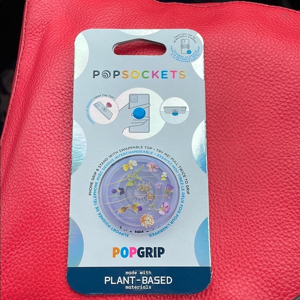 PopSocket Purple PopGrip Phone Cover Accessory